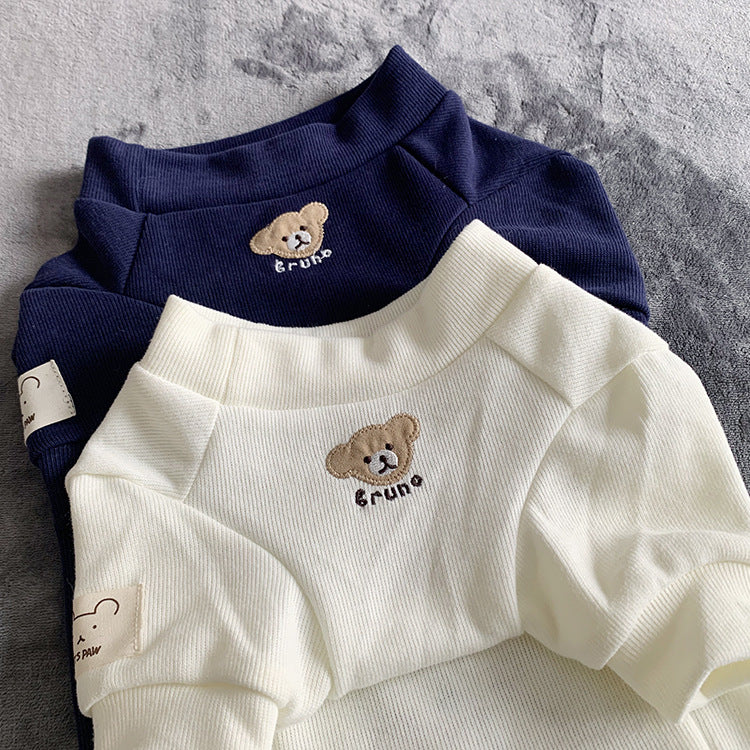 Vêtements tricotés confortables pour chiens, pull pour animaux de compagnie