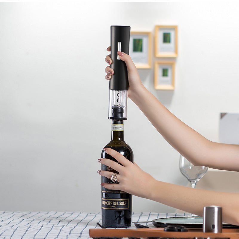 Electric Wine Opener Corkscrew Foil Cutter Set Automatic High-End Bottle Opener for Wine Kitchen