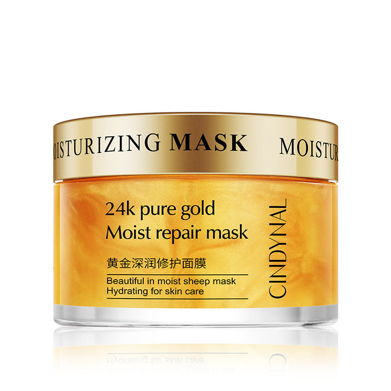 24K guld ansiktskräm Torr hudvård Whitening Snigel Brightening