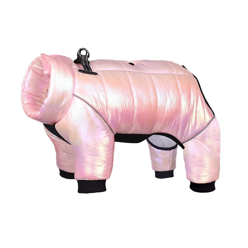 Animal de compagnie Anti-lumière chaud nouvel Article vêtements hiver chien doudoune imperméable animaux vêtements pour petits chiens