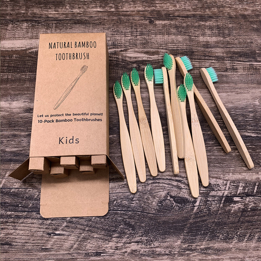 Eco Friendly Bamboo Soft Fiber Toothbrushes