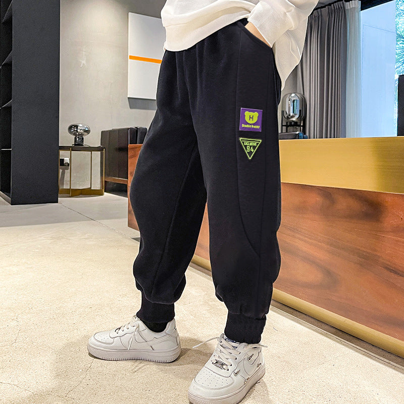 Pantalons Pantalons Décontractés Printemps Et Automne Enfants