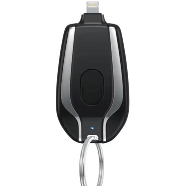 Porte-clés banque de chargement sans fil Portable 1500 Mah alimentation de secours télescopique petite alimentation Mobile