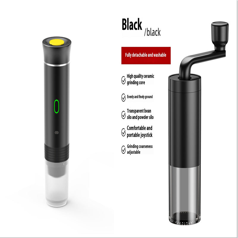 Elektrisk kaffekvarn Resepraktisk 3-i-1 espresso Bärbar kaffe Espressomaskin Maskin Café Bärbar Kapselkaffemaskin Köksredskap