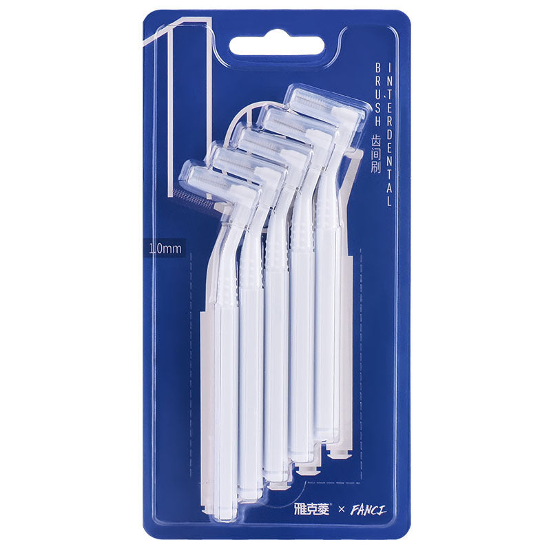 Ensemble de soins bucco-dentaires de nettoyage de brosse interdentaire douce en forme de L
