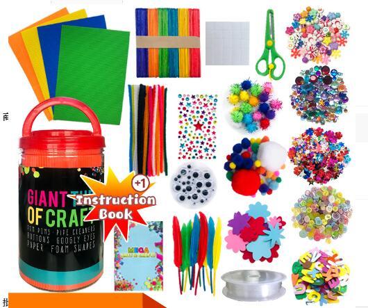 Craft Tube Twisted Stick Set DIY Handmade Material Package Material Combination Candy Jar