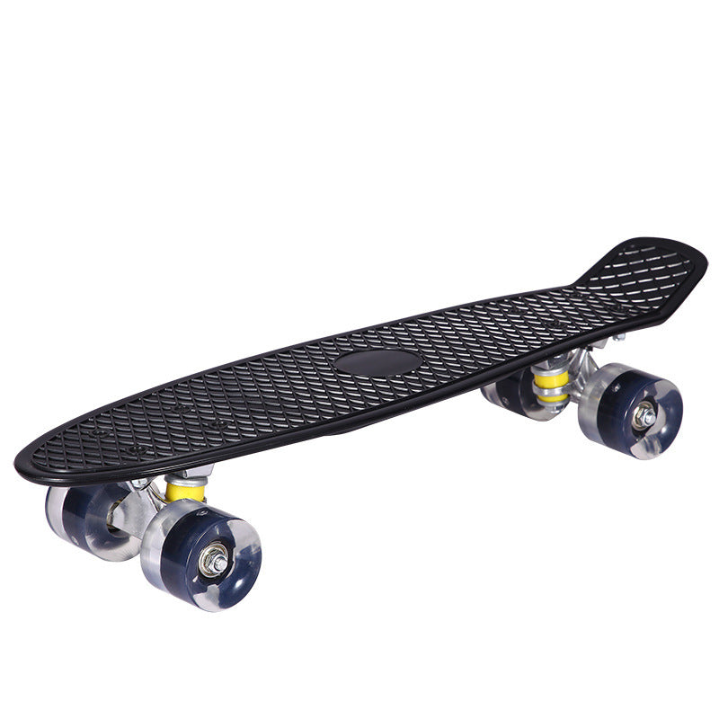 Fashion Creative Personality Wheel Fyrhjuls skateboard