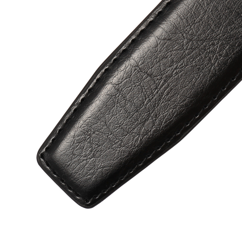 Men's Belt Strips Two-Layer Cowhide - Reinforced Protection