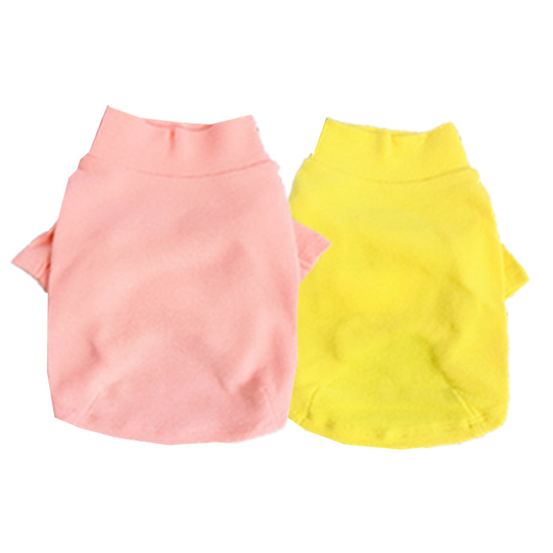 Vêtements anti-poils pour chiens et chats à fond en coton pour petits chiens