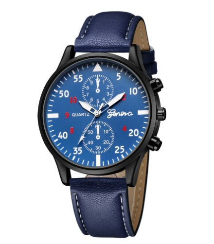 Montres à bracelet en cuir pour hommes, Design rétro, marque supérieure, horloge de sport, à Quartz analogique, nouvelle collection