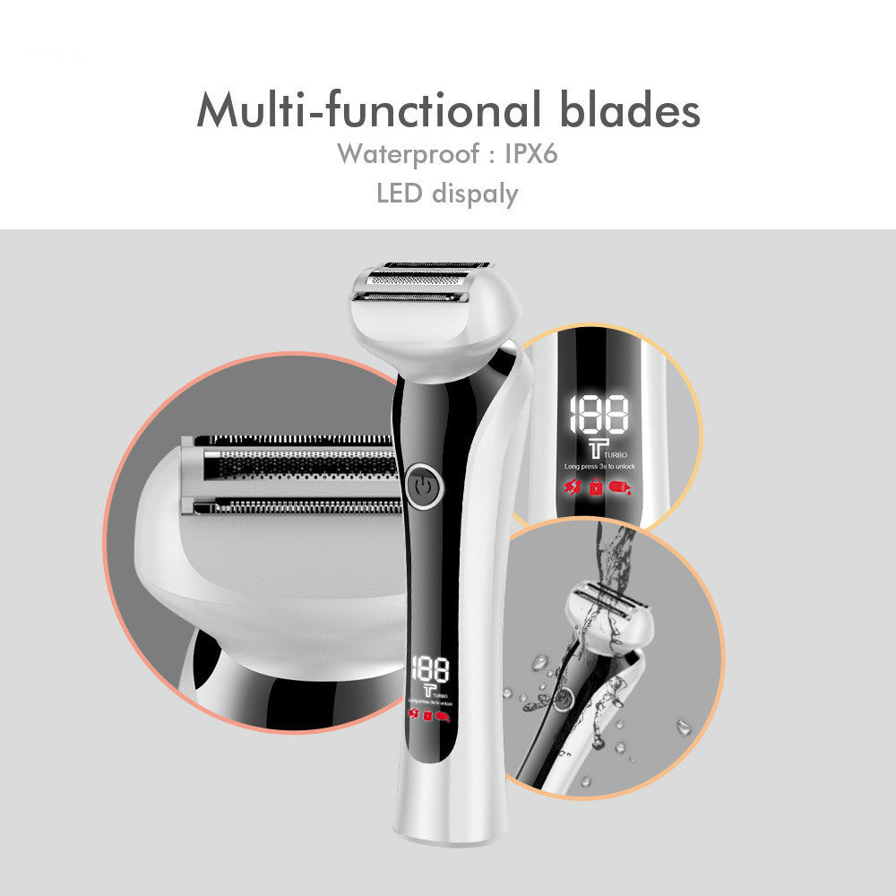 Professional Women's Electric Shaver - Portable Home Hair Removal Device