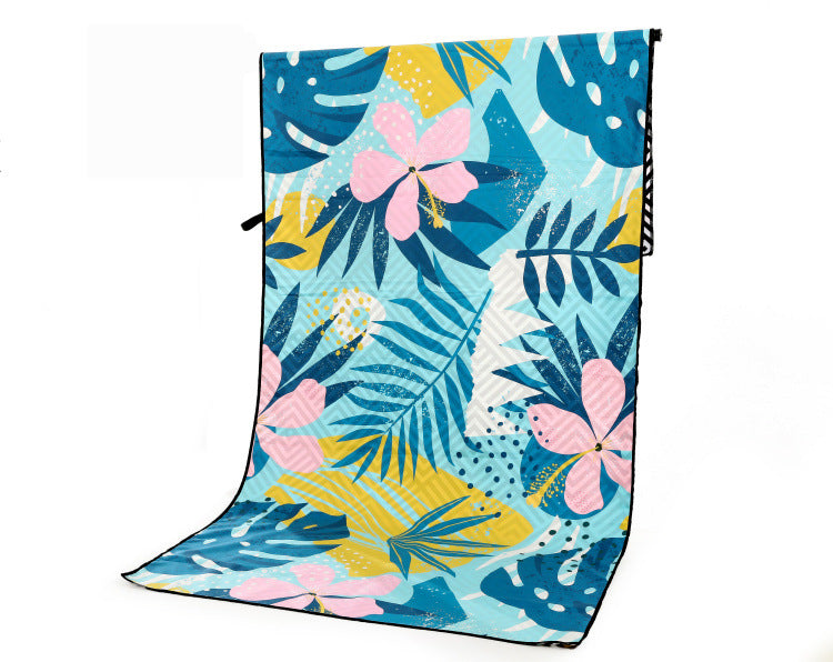 Serviette de plage de serviette de sport de plein air de voyage