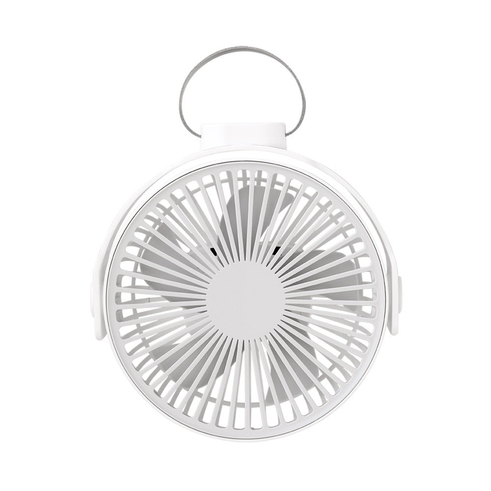 Mini Ceiling Fan Outdoor Tent Fan Desktop Portable USB Rechargeable Fans Fourth Gears Wind for Home Office Bedroom