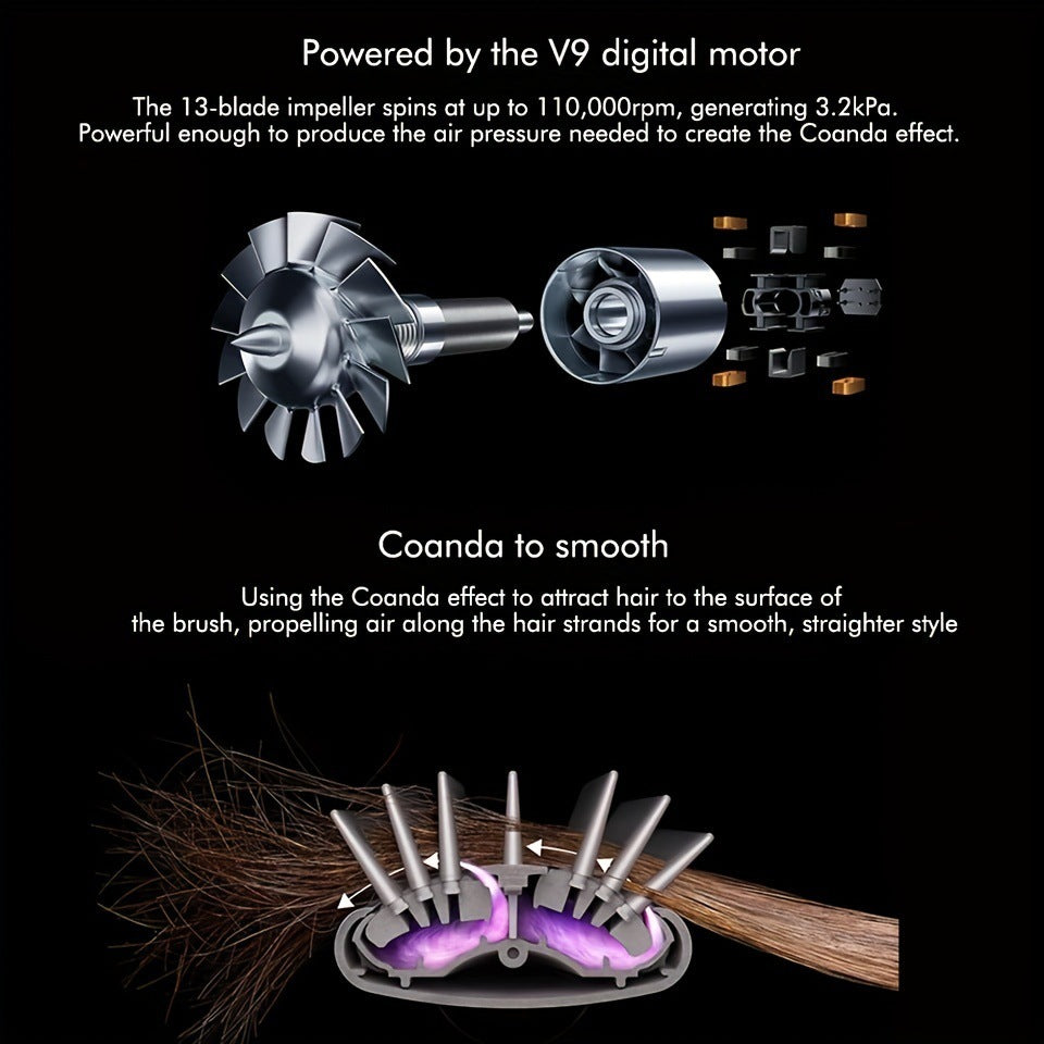 5-in-1 Hair Styler - Multi Hair Dryer & Curling Iron Set