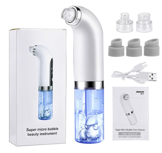 Blackhead Remover Pore Vacuum - Upgraded Rechargeable Facial Vacuum Comedone Extractor Tool