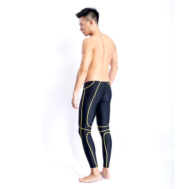 Competition Professional Long Quick-drying Drag Reduction Long Swimming Trunks