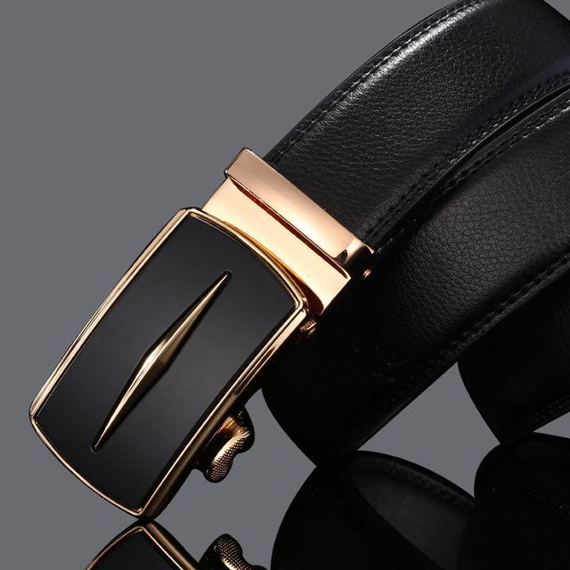 Men's Automatic Buckle Business Trouser Belt - Professional Efficiency