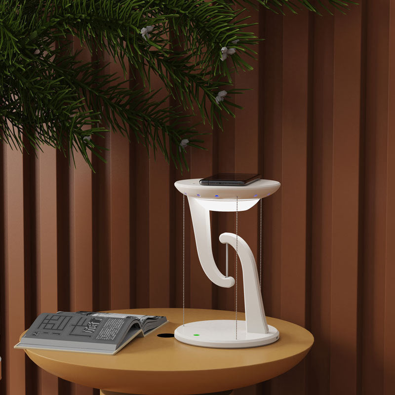 Lampe à suspension créative avec chargeur de téléphone sans fil intelligent