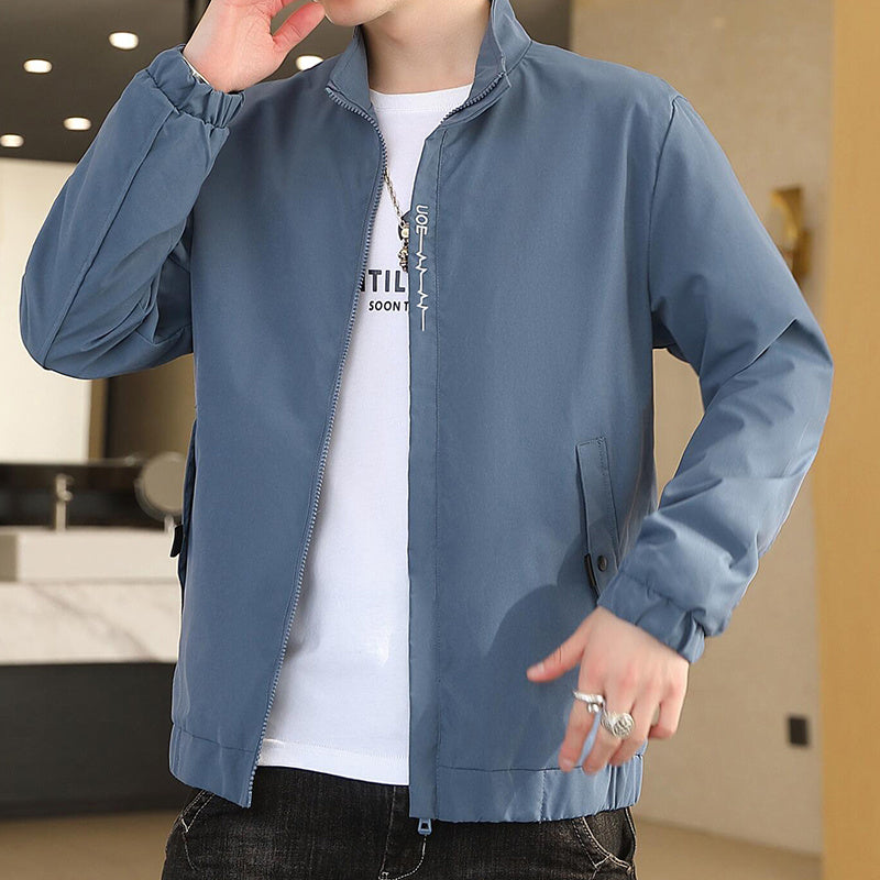 Casual Jacka Herr Baseball Uniform Trendiga toppkläder
