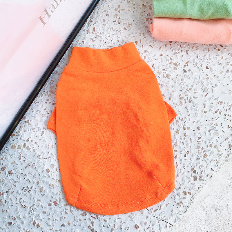 Vêtements anti-poils pour chiens et chats à fond en coton pour petits chiens