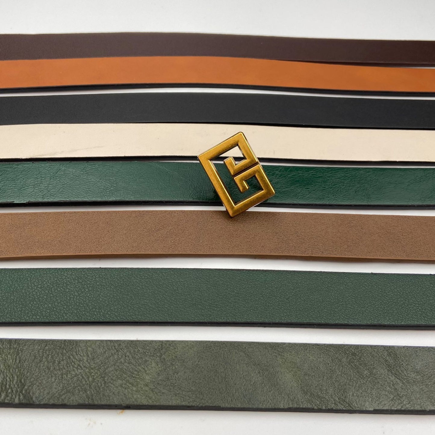 Women's Bronze Decorative Belts for Clothes - Sophisticated Elegance