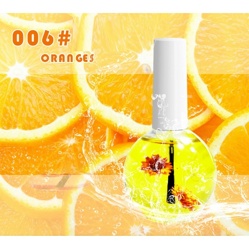 Professional Nail Treatment Oil - Dried Flowers Nutrition Formula | Moisturizing Strengthening Care