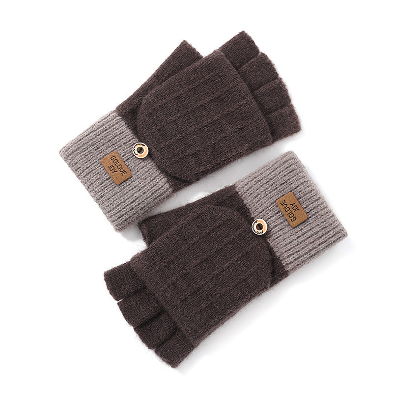 Warm Alpaca Wool Gloves And Windproof