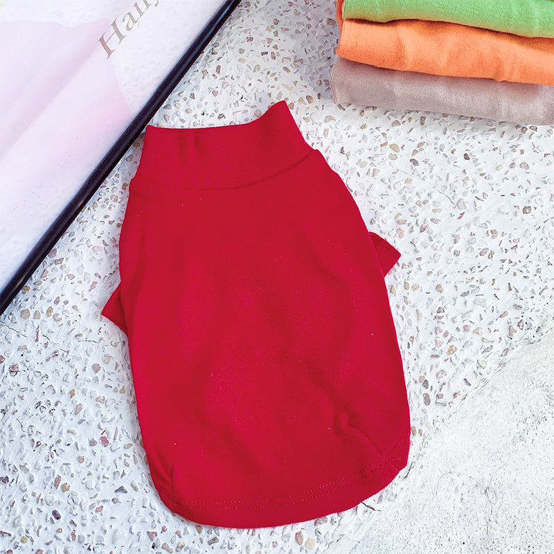 Vêtements anti-poils pour chiens et chats à fond en coton pour petits chiens