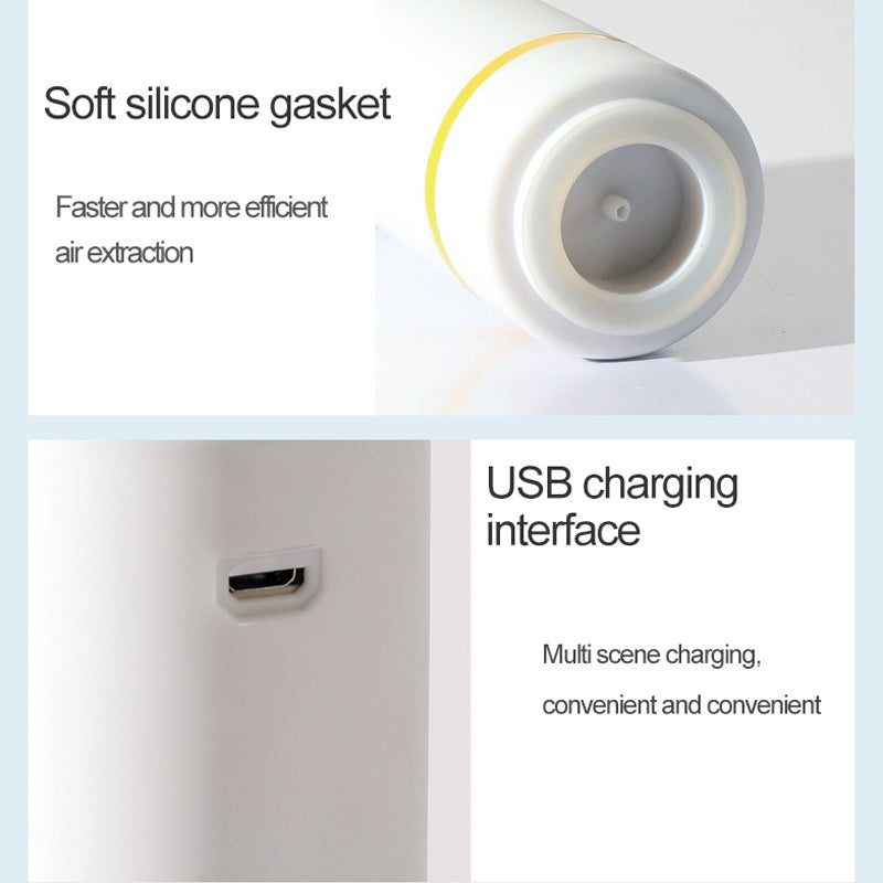 Nouveau Mini scelleur sous vide cuisine Portable USB pompe à air électrique conservation de la fraîcheur Machine de scellage sous vide Portable emballeur d'emballage pour la maison