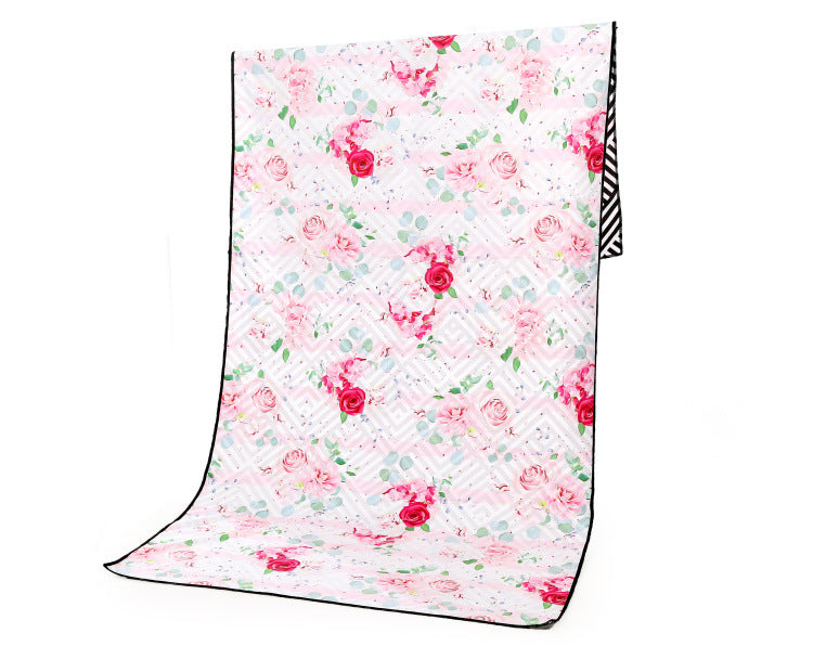 Serviette de plage de serviette de sport de plein air de voyage