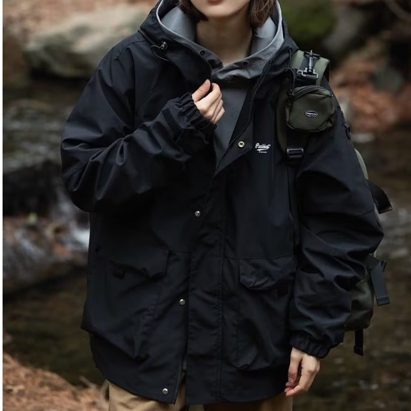 Veste à capuche d'extérieur pour hommes et femmes