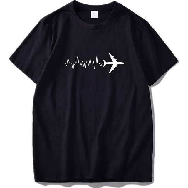 T-shirts Chemise Slim pour Hommes Solide de Dessin animé