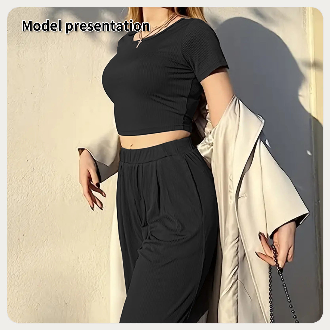 Dammode Enkel enfärgad kostym