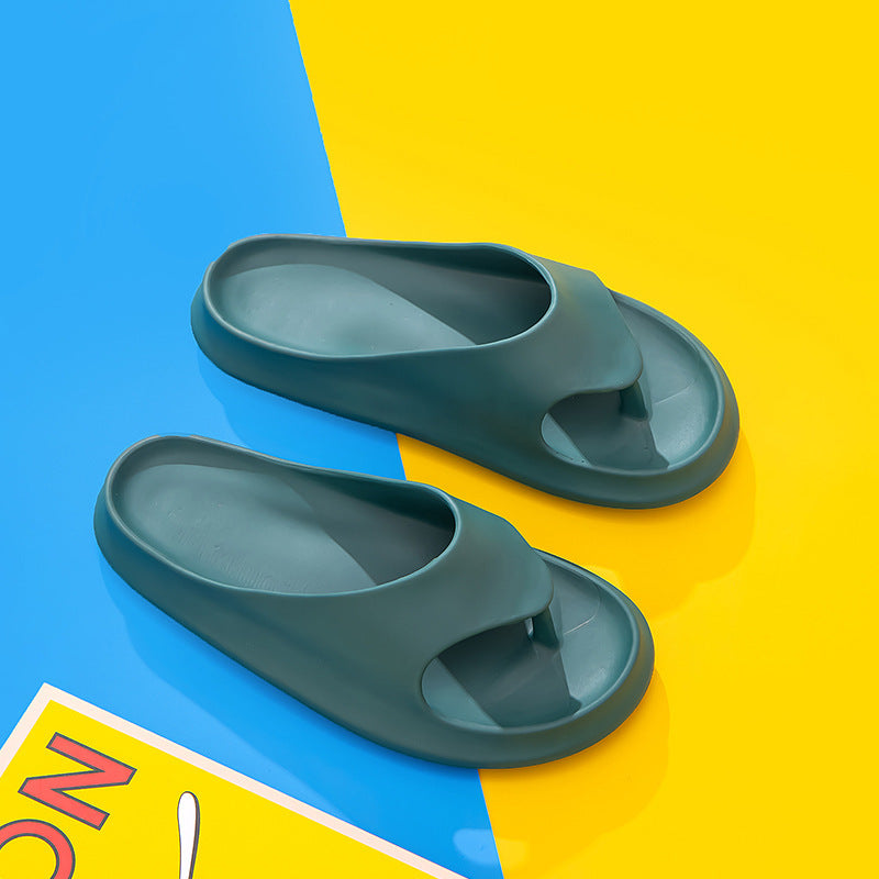 Summer Outside Wearing Bathing Beach Couple Flip-flops