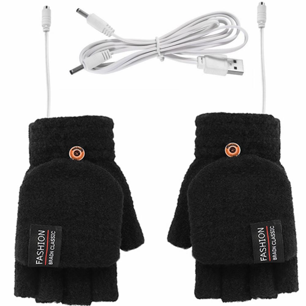 USB Dubbelsidiga Elektriskt Uppvärmda Handskar