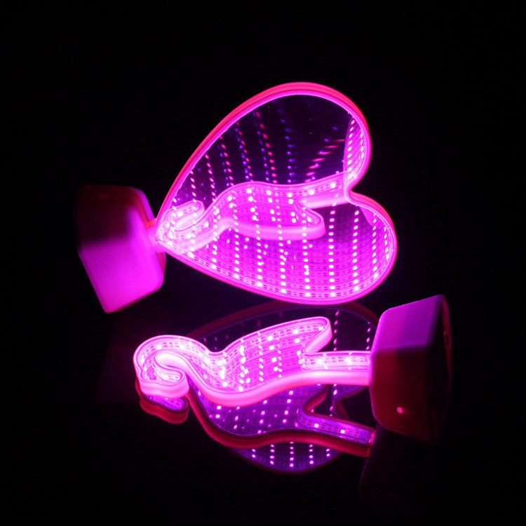 Led Creative Dubbelsidig Love Tunnel Led Light