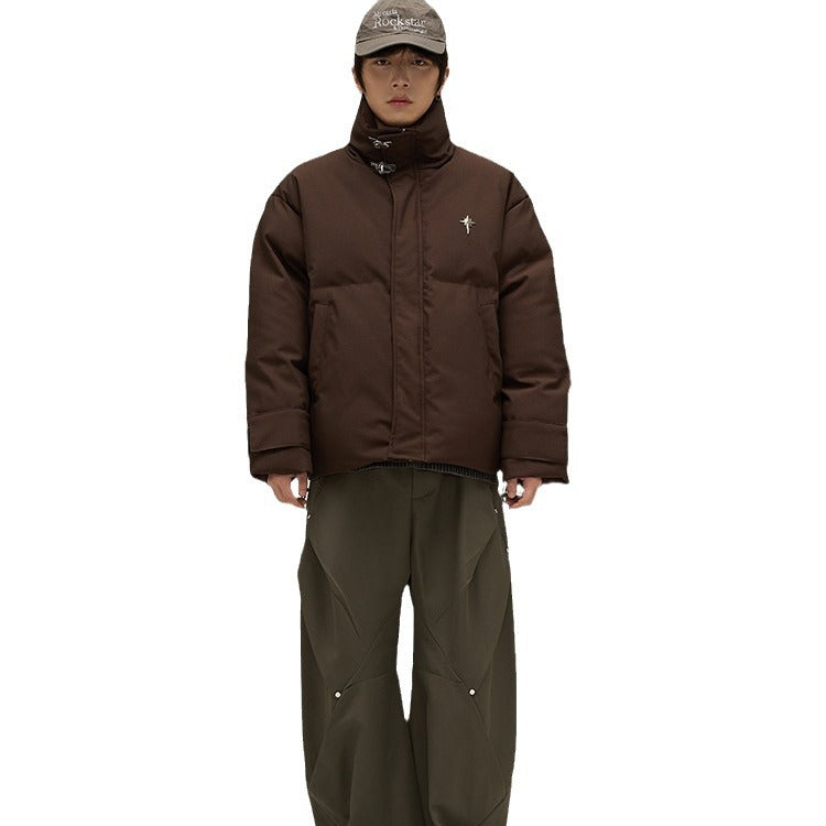 Veste matelassée en duvet de coton American Retro pour homme