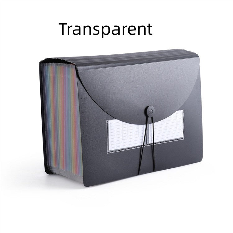 Sac de classement multifonctionnel en plastique de grande capacité