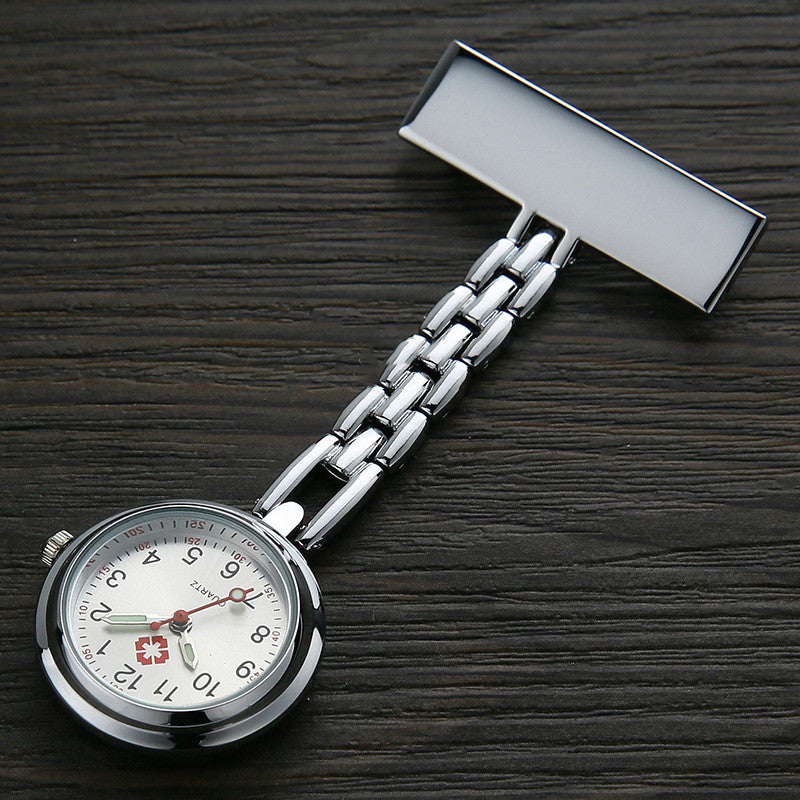 Waterproof Doctor Lettering Chest Watch - Stylish Functional Elegant Reliable Sophisticated Versatile Professional Medical