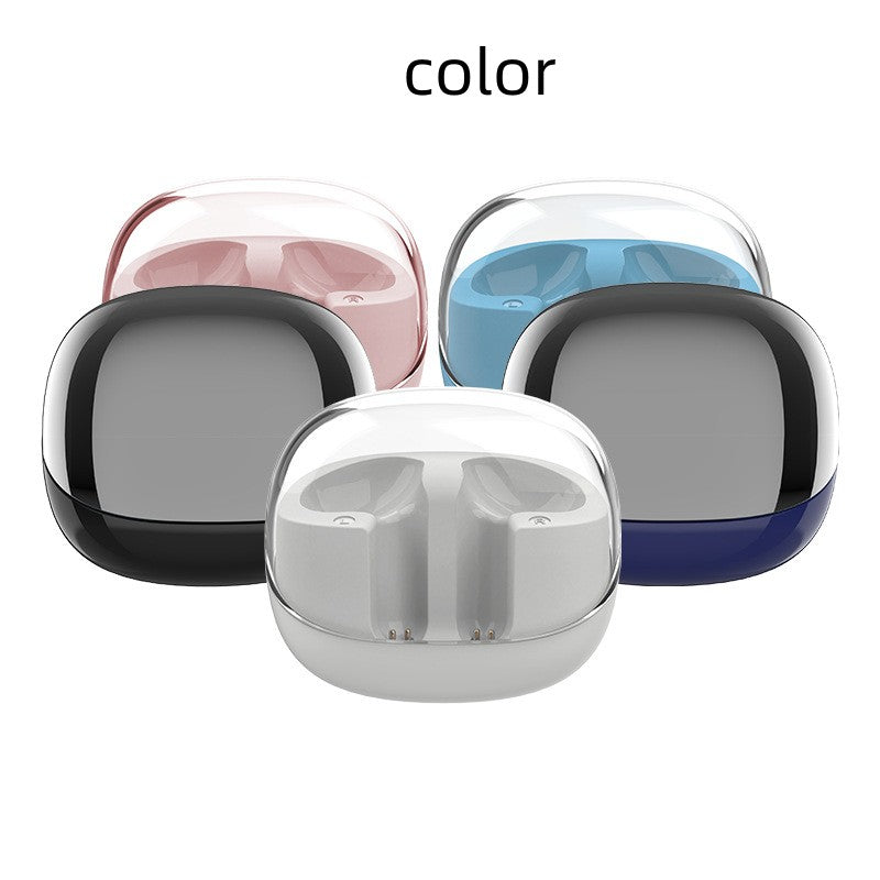 Trådlöst Bluetooth Headset Transparent Mini Bin