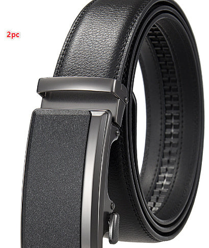 Men's Business Split Leather Belt - Professional Excellence