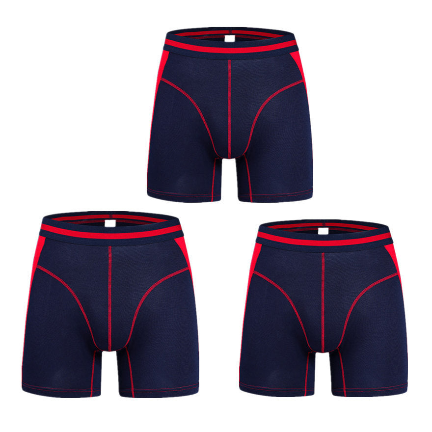 Avlånga modalboxershorts för män