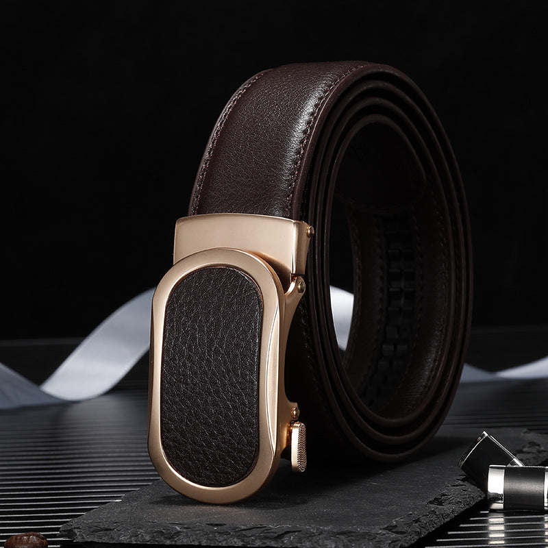 Men's Artificial Leather Comfort Click Belt - Flexible Innovation
