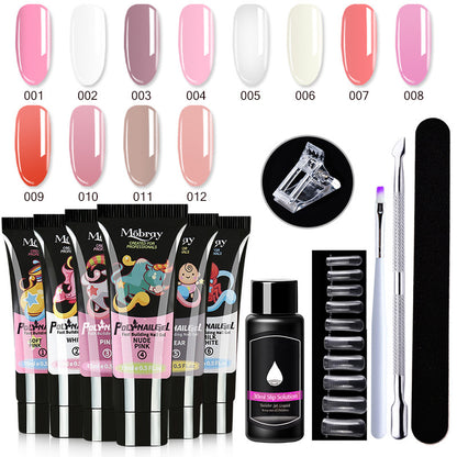 7-delad Nail Art Crystal Extender Set