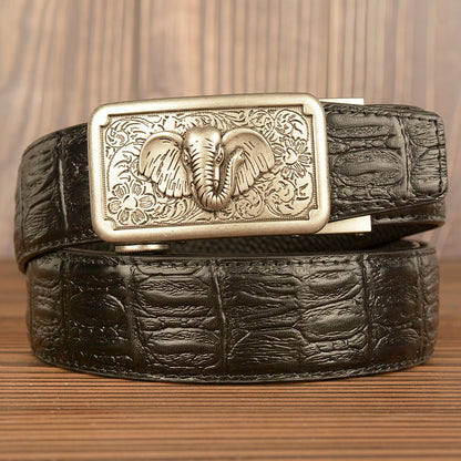 Men's Personality Is Like Automatic Top Leather Belt