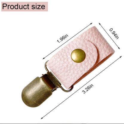 Travel Hat Clip Outdoor Accessories Hat Clip Leather Handbag Pendant Accessory Clip Anti-lost Cap