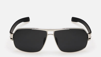 Polarized Sunglasses Men's Sunglasses Metal Square