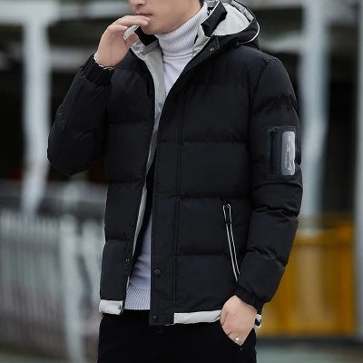 Men Fashion Casual Padded Down Jacket