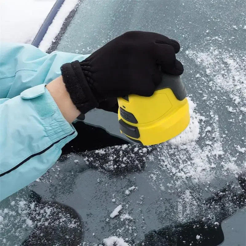 Grattoir à neige sans fil avec batterie, grattoir à glace électrique Durable, fenêtre Portable pour le dégivrage automatique