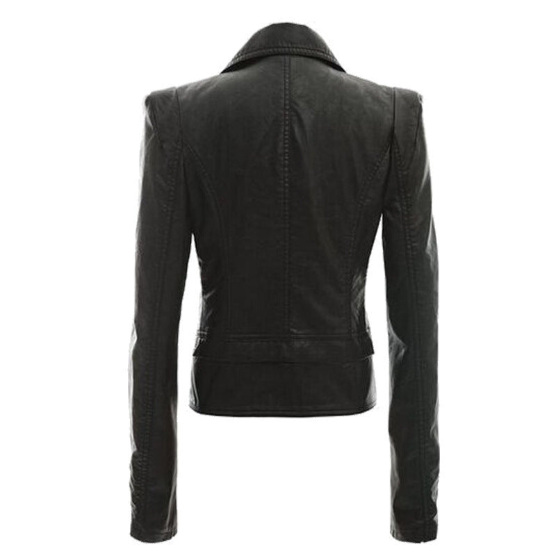 Veste de moto en cuir